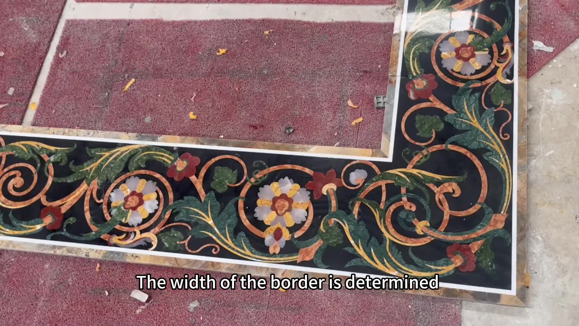 Weterjet  Border Decos For Inner Flooring Design