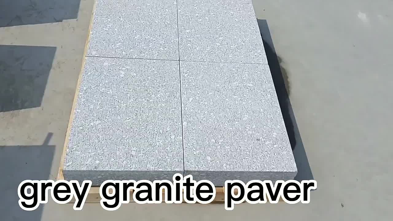 Chinese Medium Grey Tile 2Cm Thickness Granite Slabs