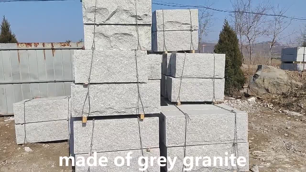 Customized Project Wall Block G603 Exterior Mushroom Stone