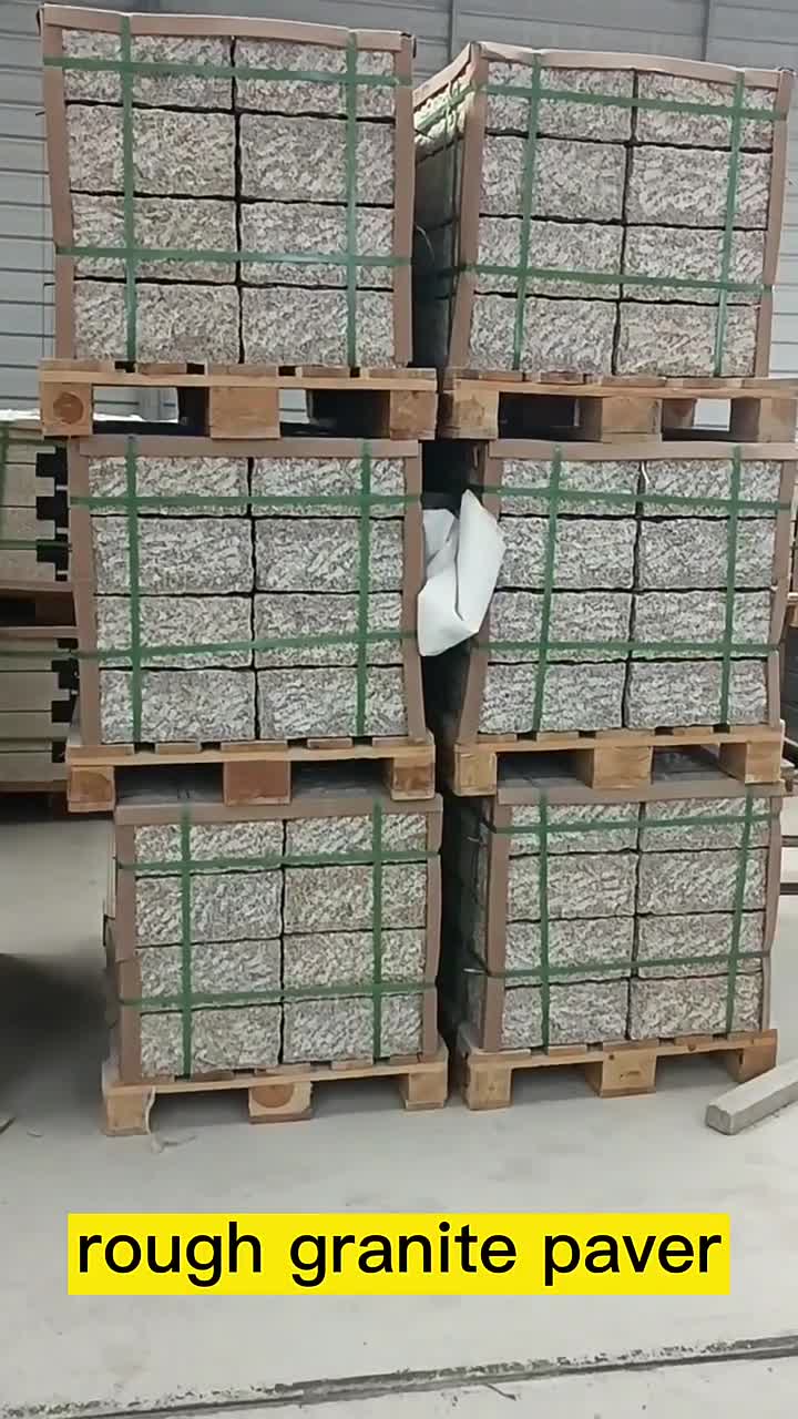 High Quality G375 Granite Lowest Price Rough Granite Pavers Cubes
