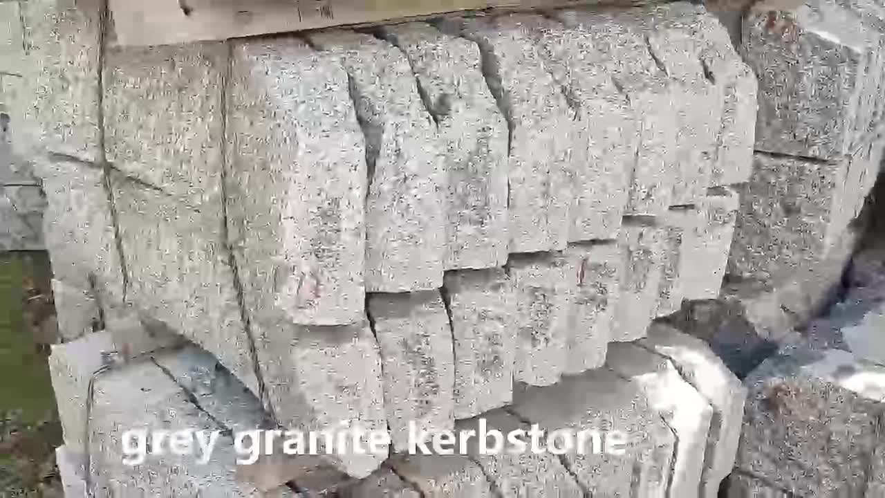 Hot Sale Customized Sizes Natural Chamfer Curved Kerbstone