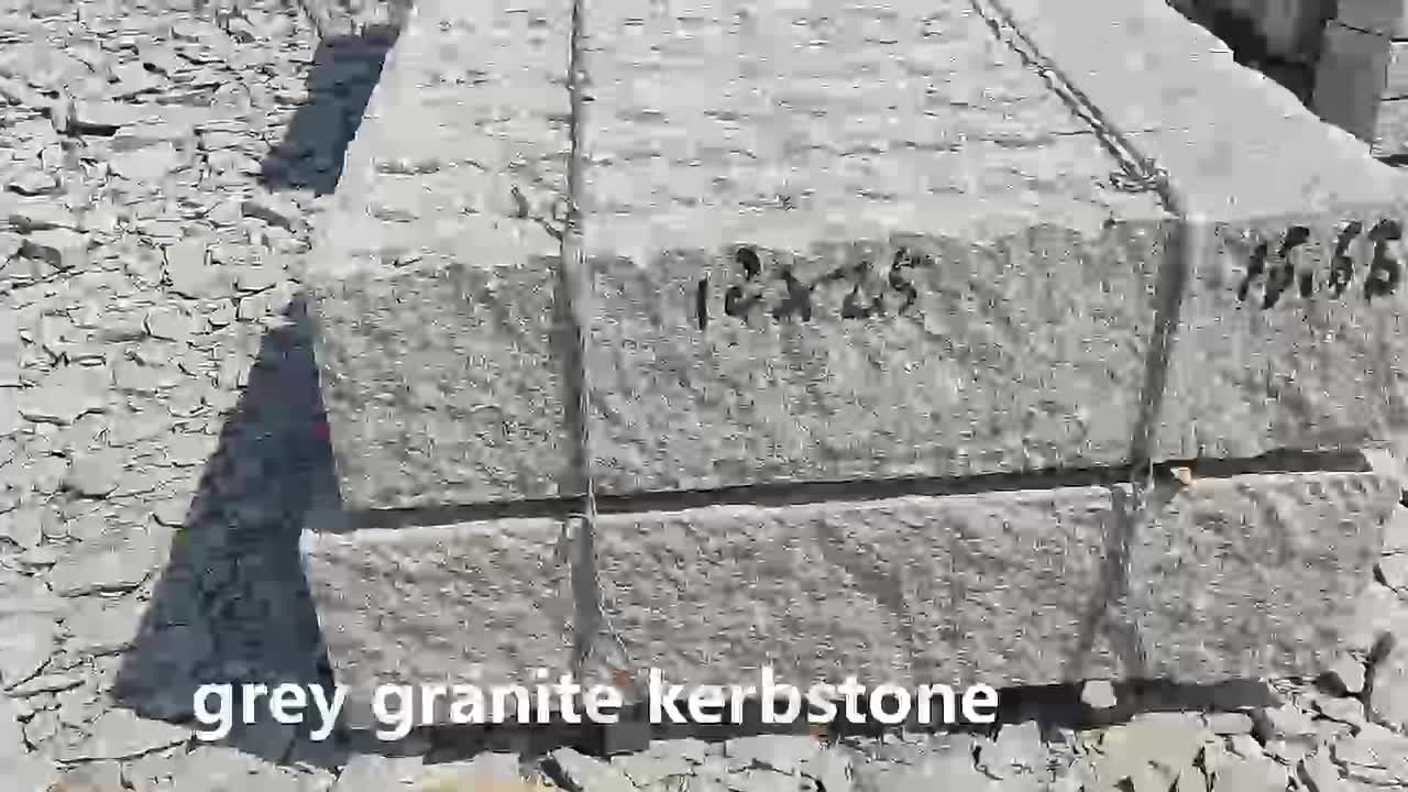 Hot Sale Light Grey Natural Granite Driveway G603 Garden Kerbstone