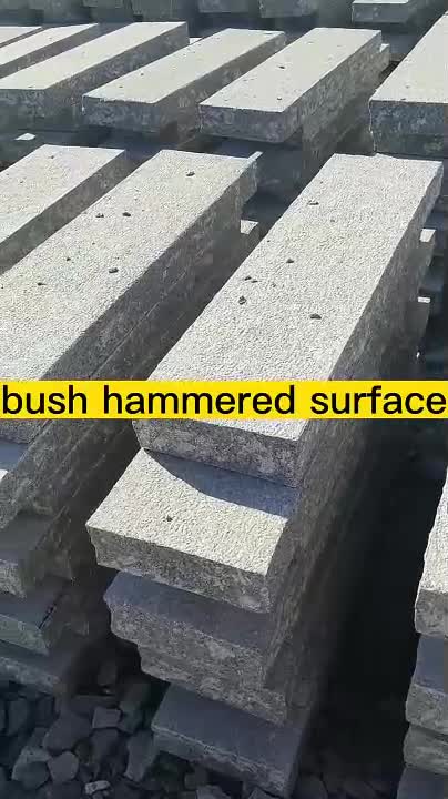 Wholesale Cheap Price Granite Stone Palisade Bush Hammered