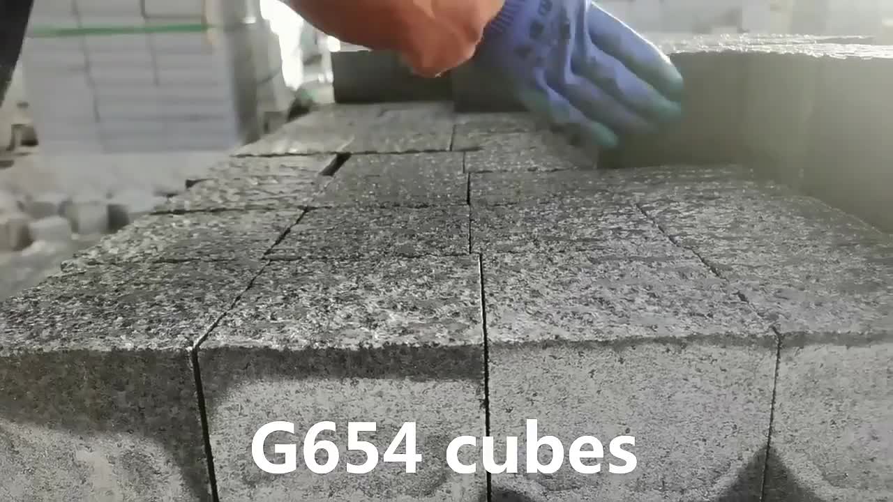 Wholesale Dark Grey Granite G654 Cubes