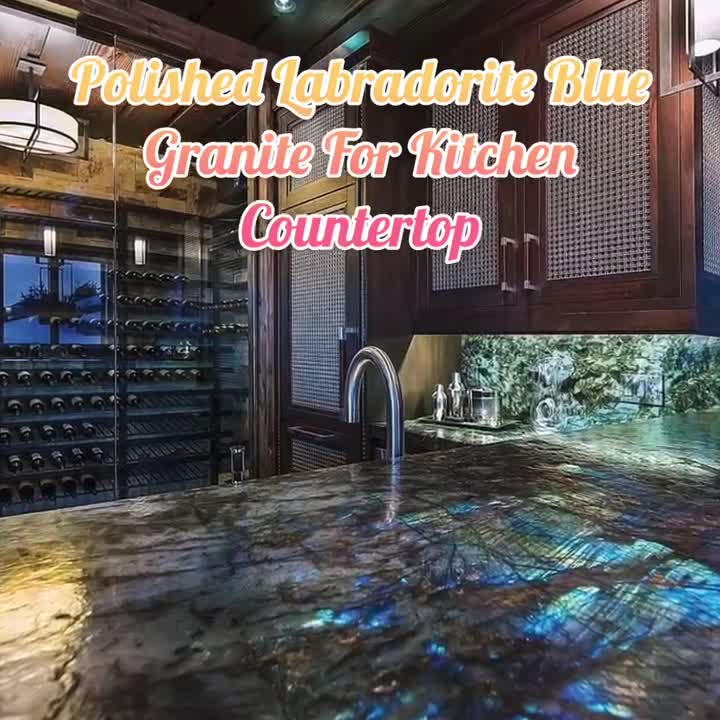 YDSTONE Lemurian Blue Granite  Kitchen Countertop