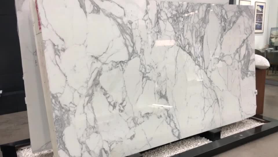 Italian Natural Statuario Venato Marble Slabs
