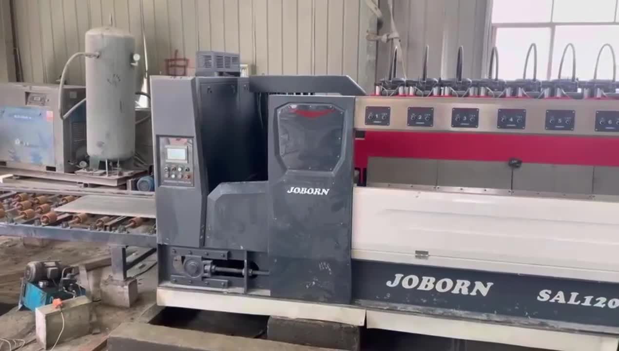 Automatic Bush Hammering Litchi Surface Stone Processing Machine