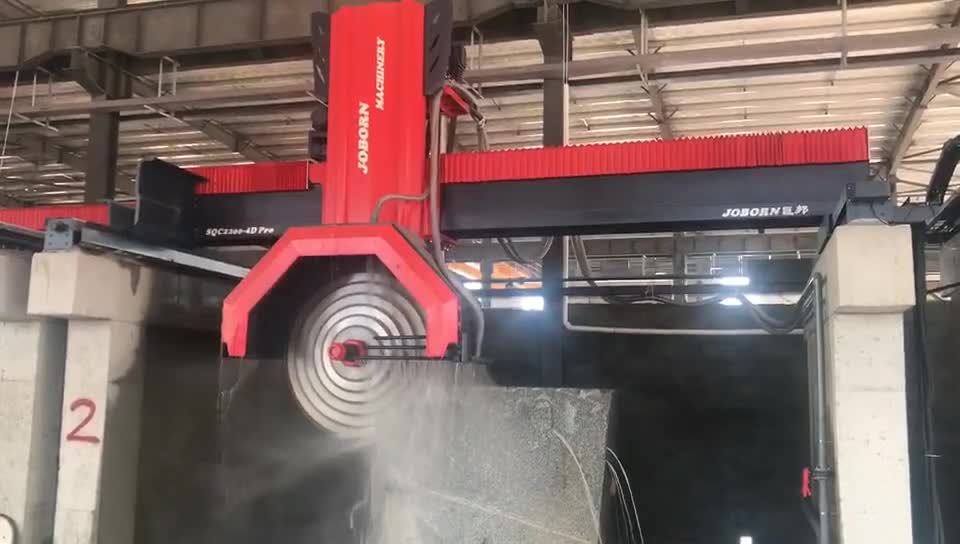 JOBORN 32 Blades Super Multi Disc Bridge Saw Block Cutting Machine