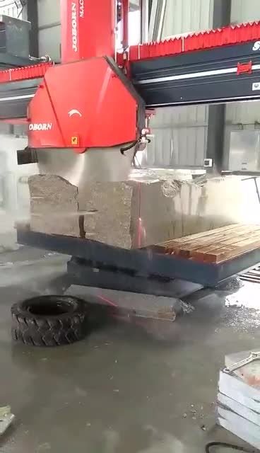 Laser Middle Block Stone Cutting Bridge Saw Machine For Granite Marble