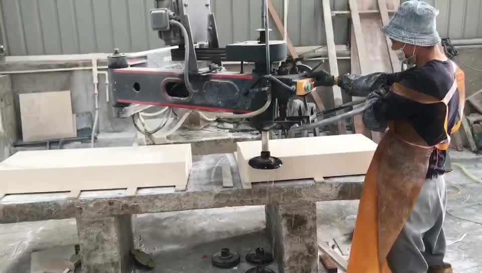Manual Arm Polishing Machine Slab Polisher Hand Crank Stone Grinder