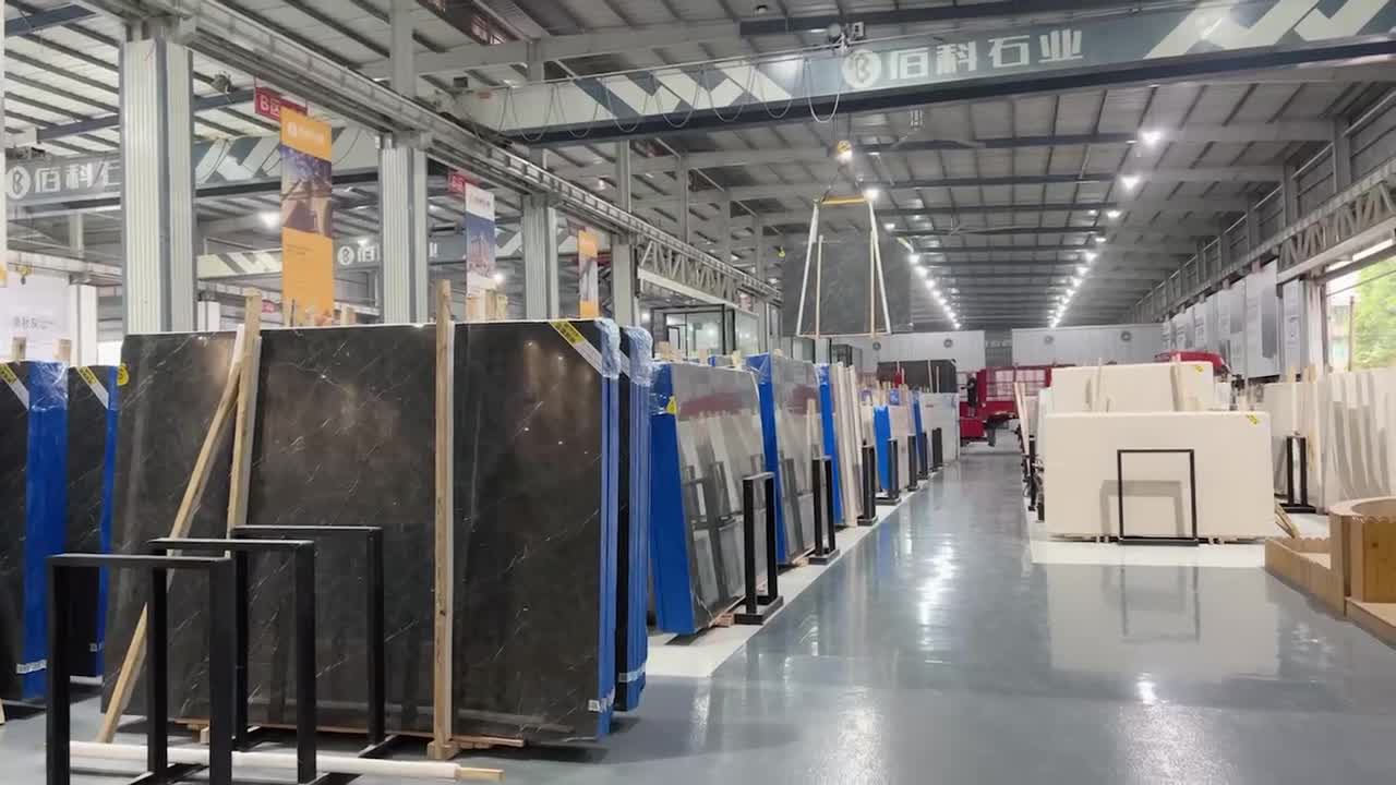 Wyndham Grey Marble Slabs High Polished Degree Stone Tile