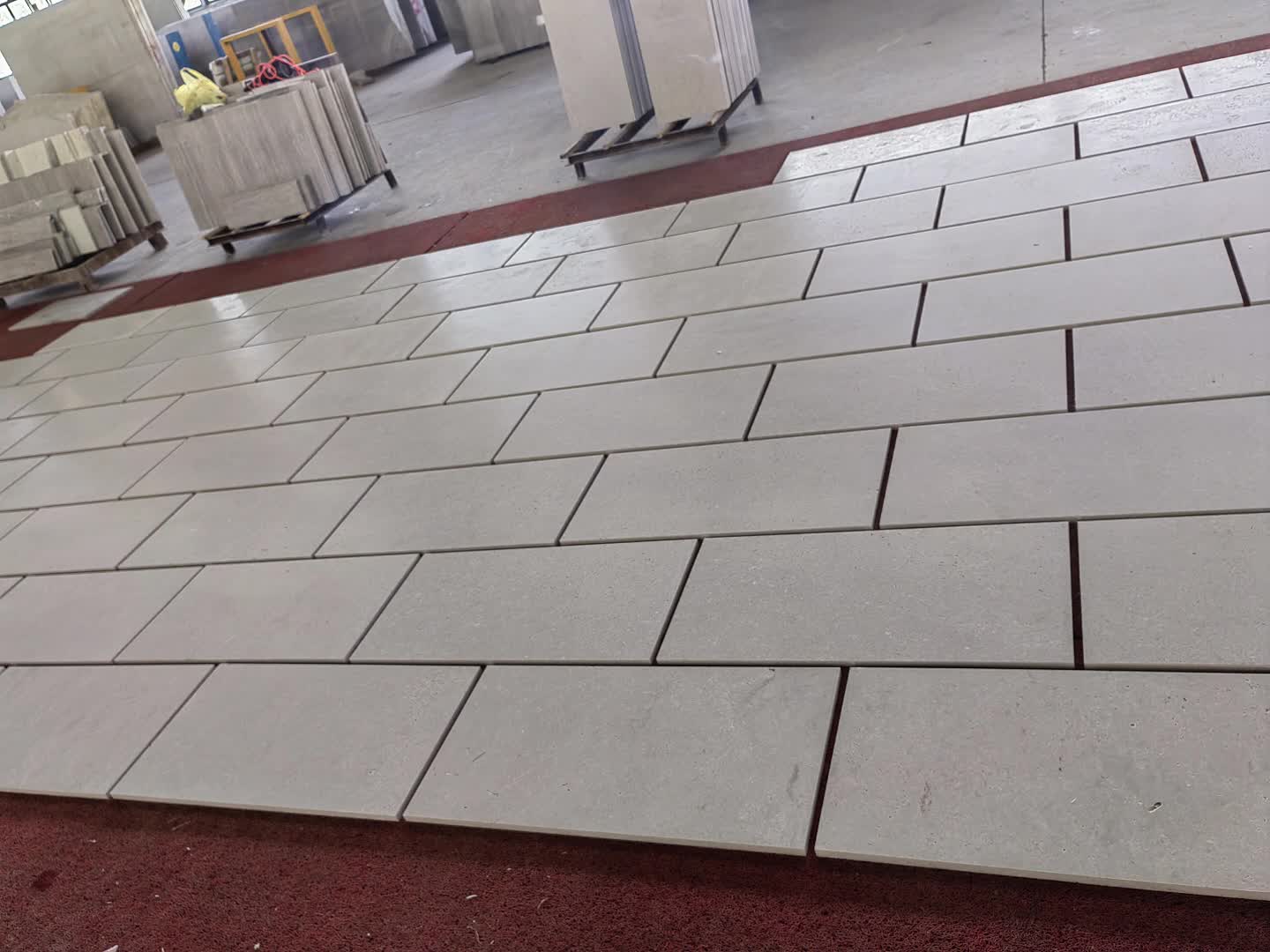 China White Travertine Tiles For Floor