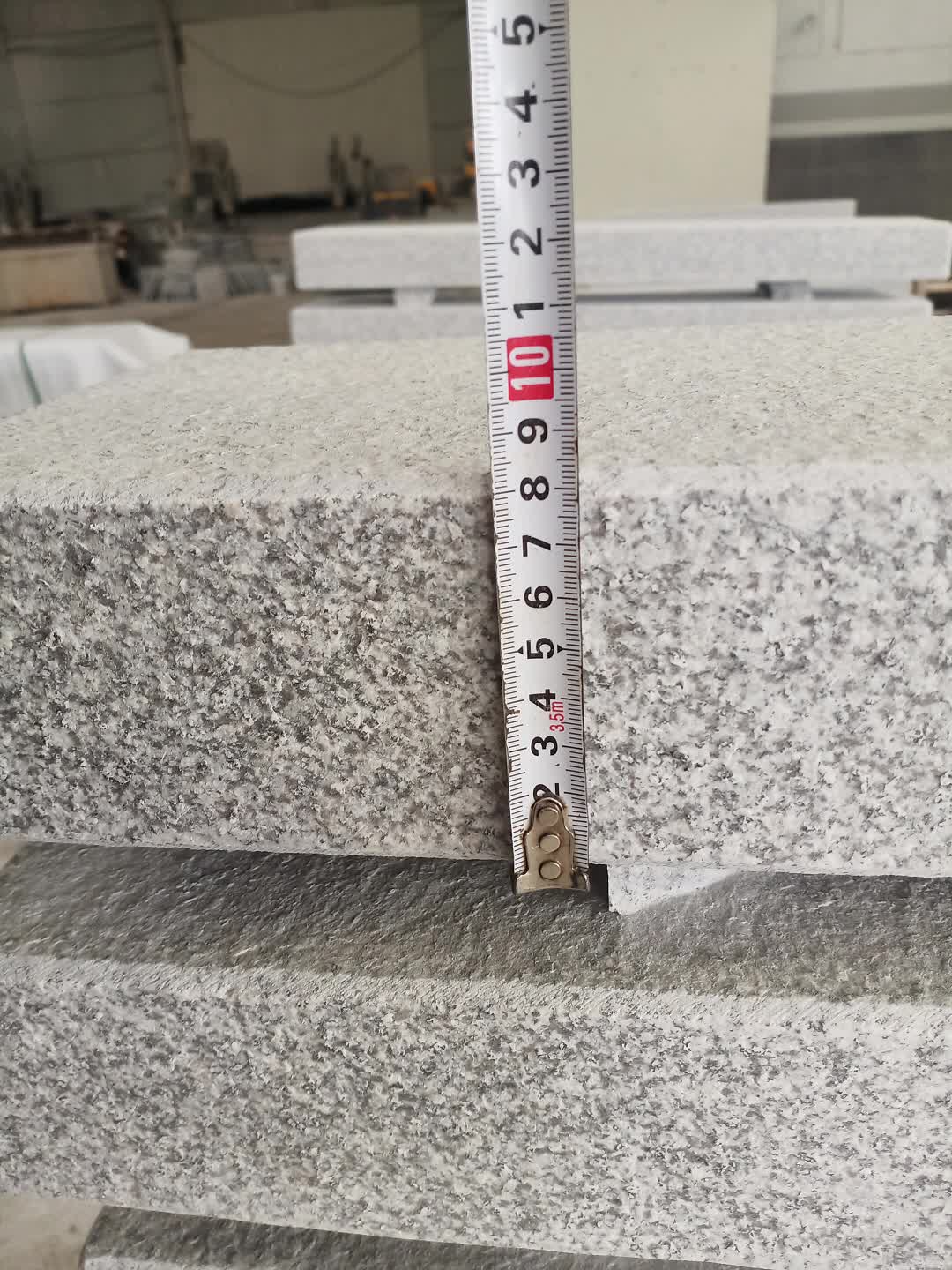 Grey Granite Kerbstones Flamed