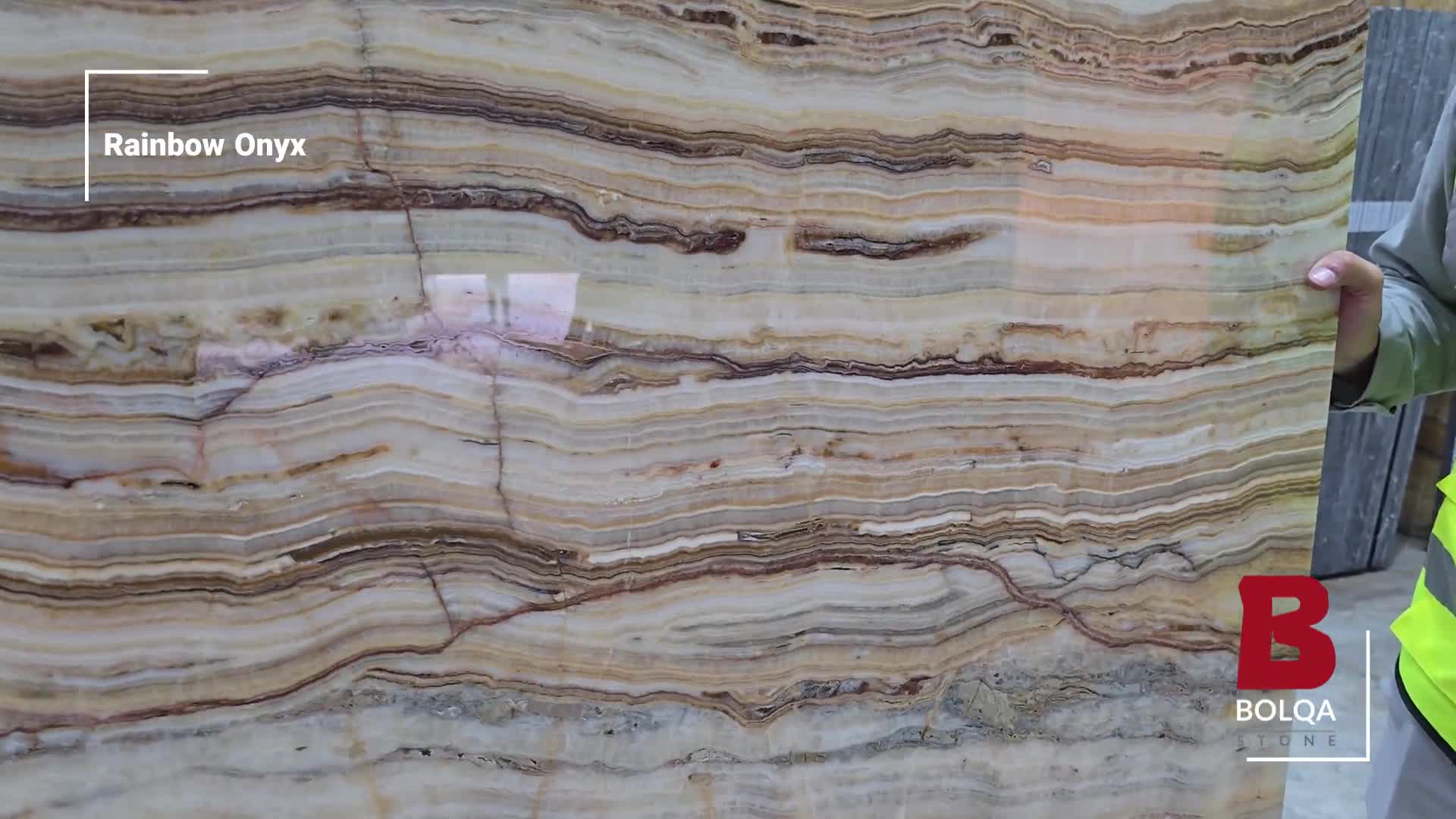 Iran Exotic Onyx Slabs - Rainbow Onyx Slabs