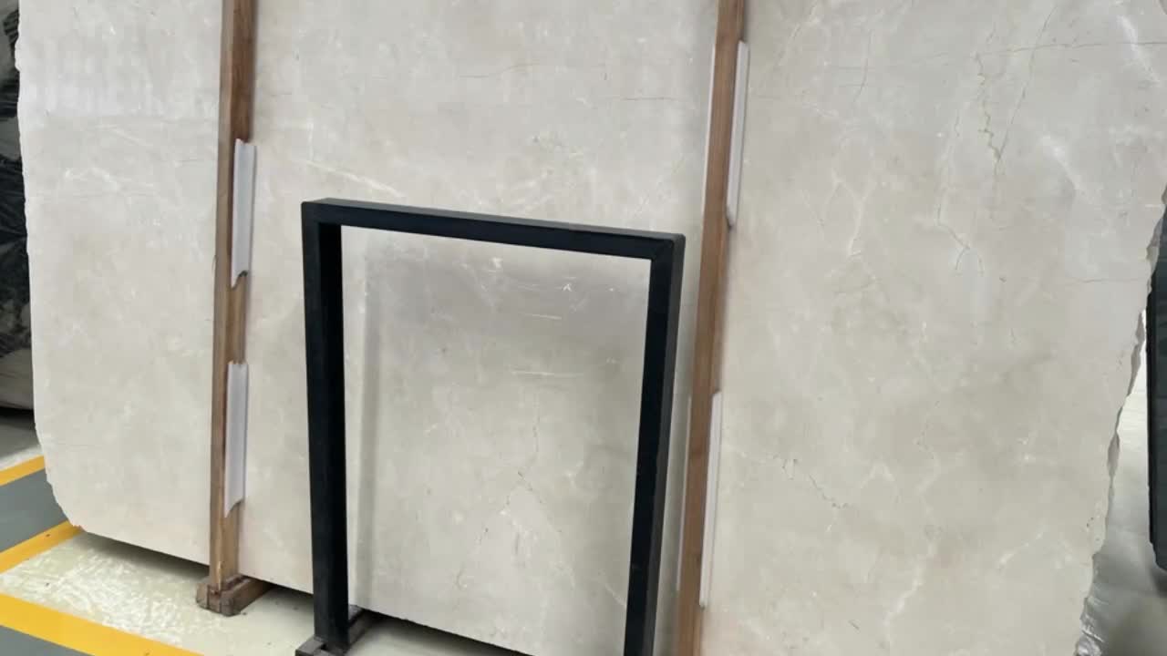 Cream Marfil Marble Slabs Wall Tiles