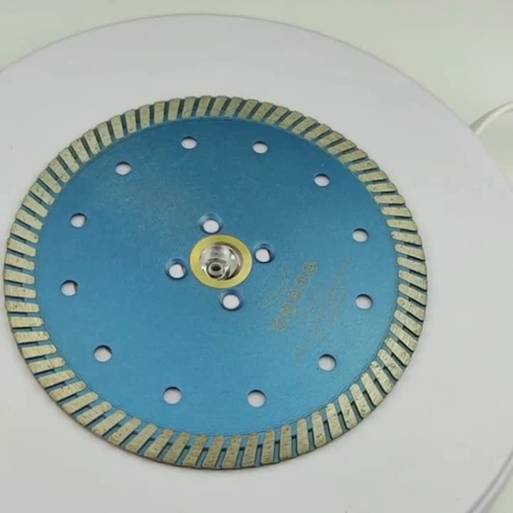 Tiles Cutting Blade Diamond Continuous Rim Turbo Saw Blade