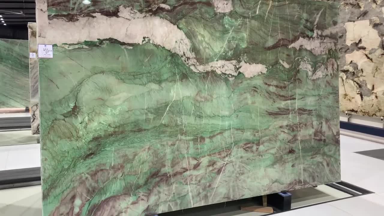 New Amazon Green Granite Slabs For Wall And Floor