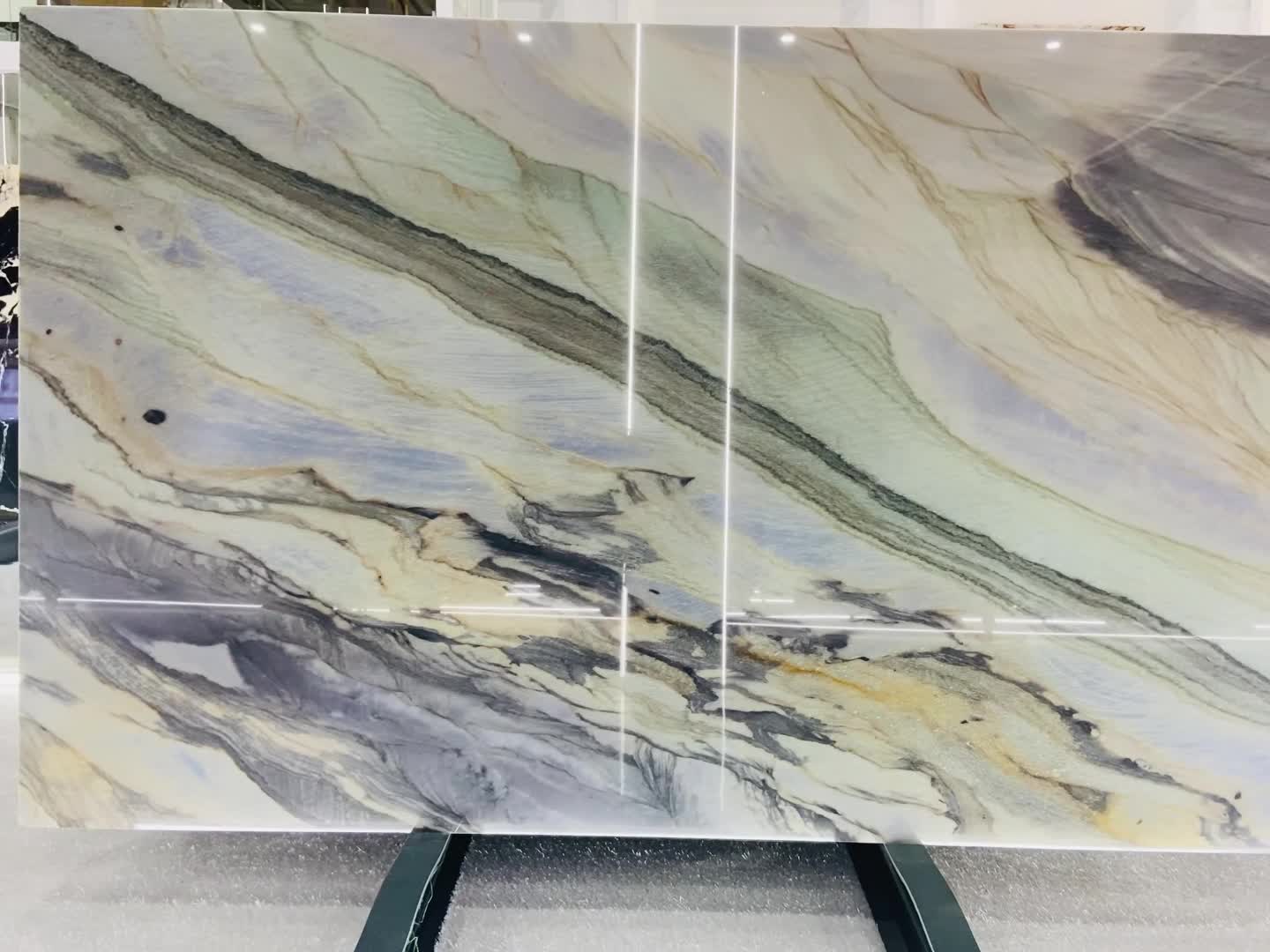 Admiral Blue Quartzite Slabs