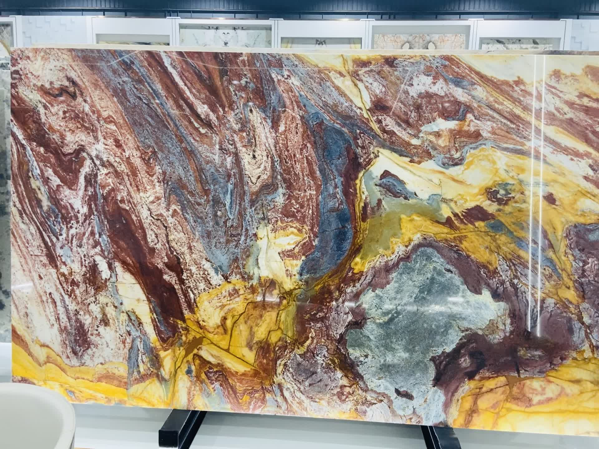 Blue Louise Quartzite Slabs 2 Cm Polished