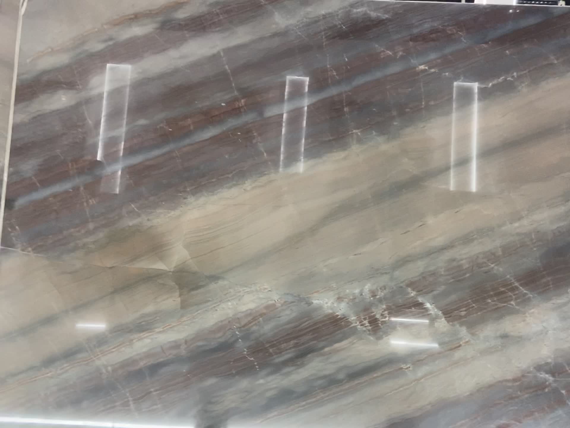 Elegant Brown Quartzite Slabs For Flooring Decor