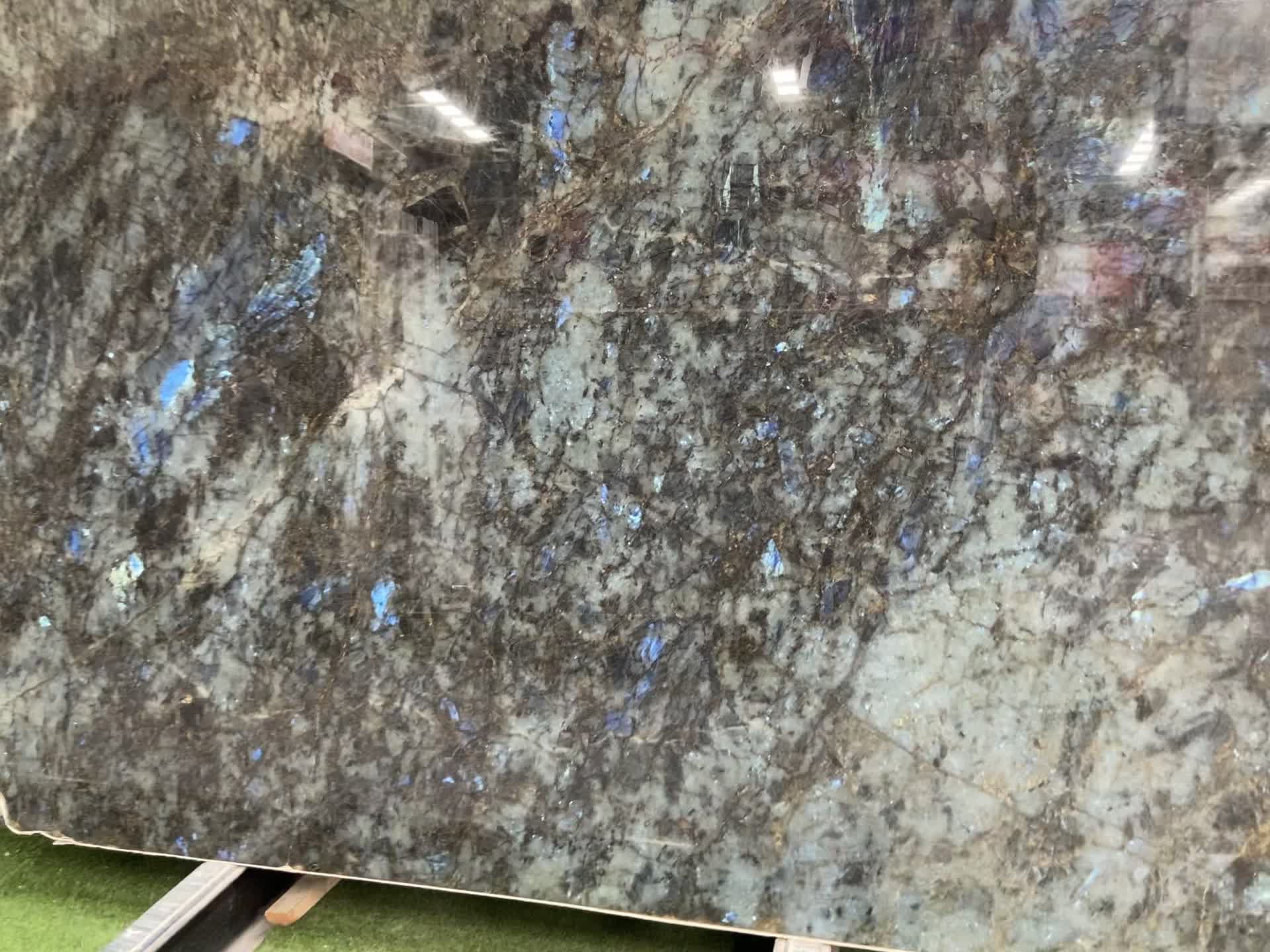Labradorite Blue Granite Slabs