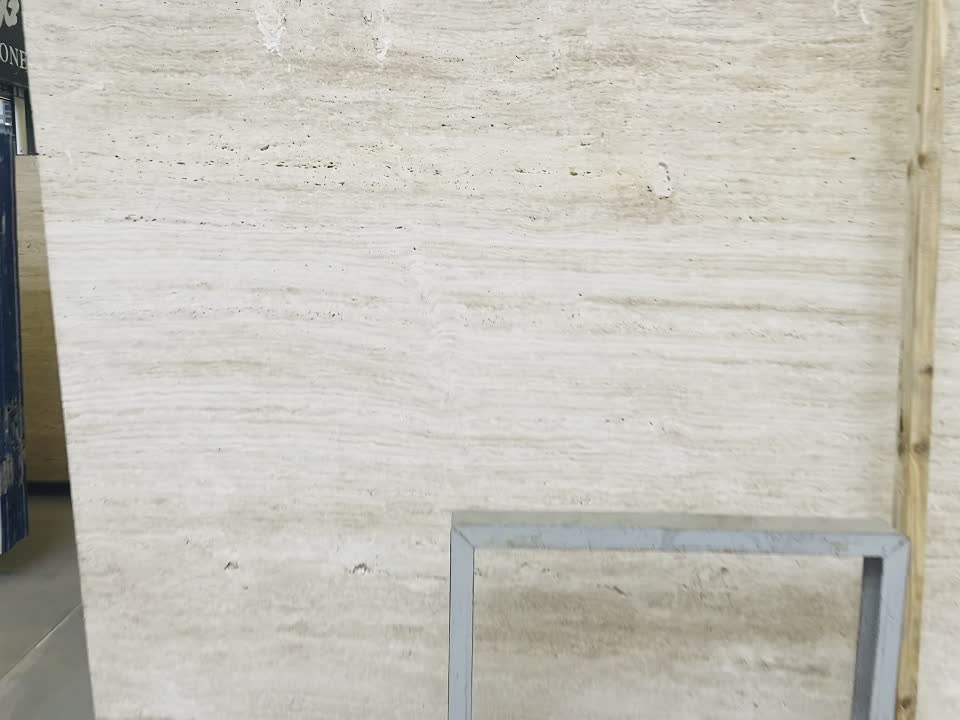 Super White Travertine Bathroom Vanity Counter
