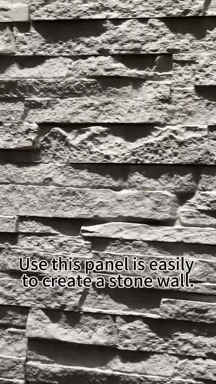 Faux Stone Wall Cladding Panel - Manufactured Stone Veneer