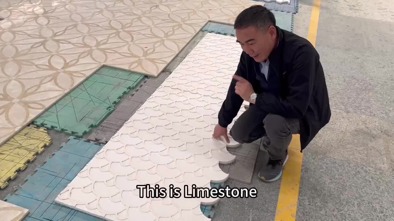 Building Ornaments Limestone Carved Process Product