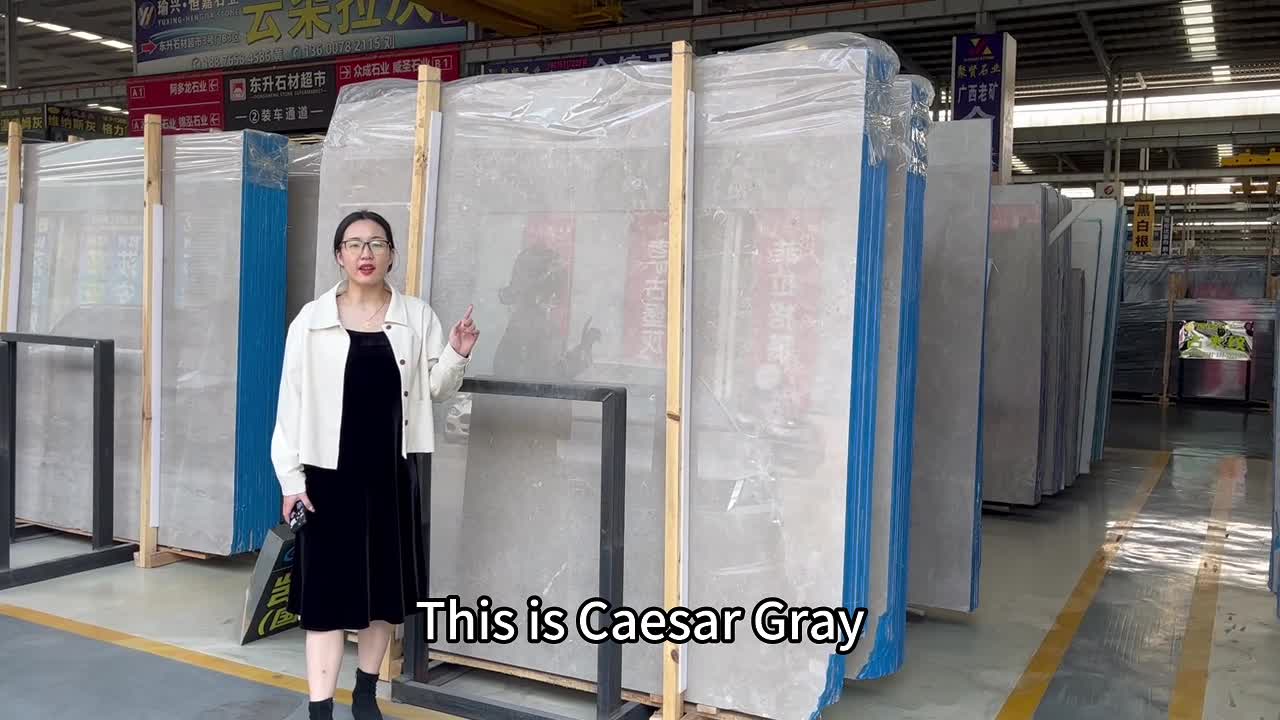 Caesar Grey Marble Slabs And Cut To Size