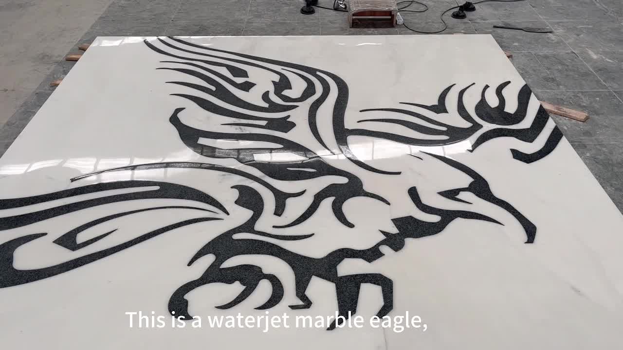 Waterjet Paintings Wall Decoration Mosaic Art Work