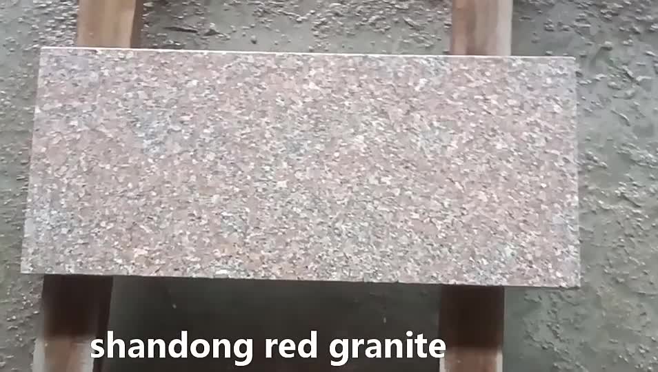 China Cheap G368 Natural Red Granite Paving Tiles