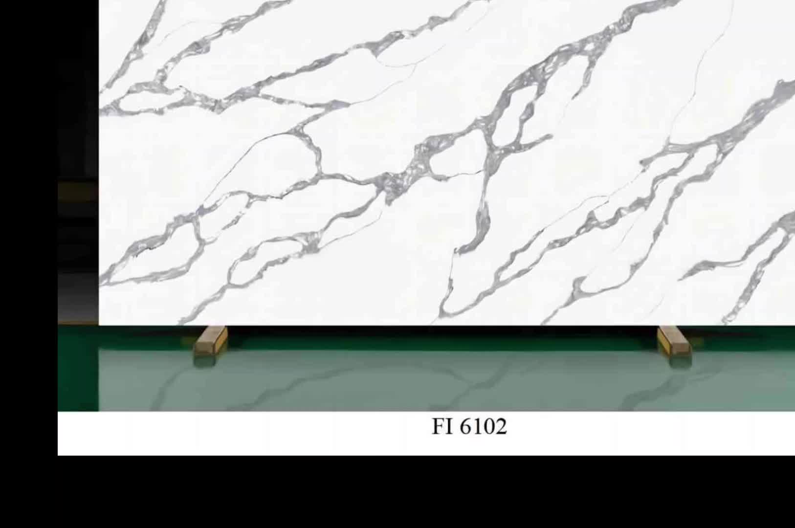 Quartz Calacatta Engineered Stone Slabs