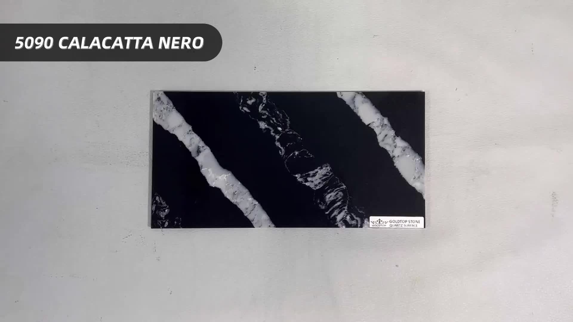 Calacatta Nero Artificial Stone Countertop