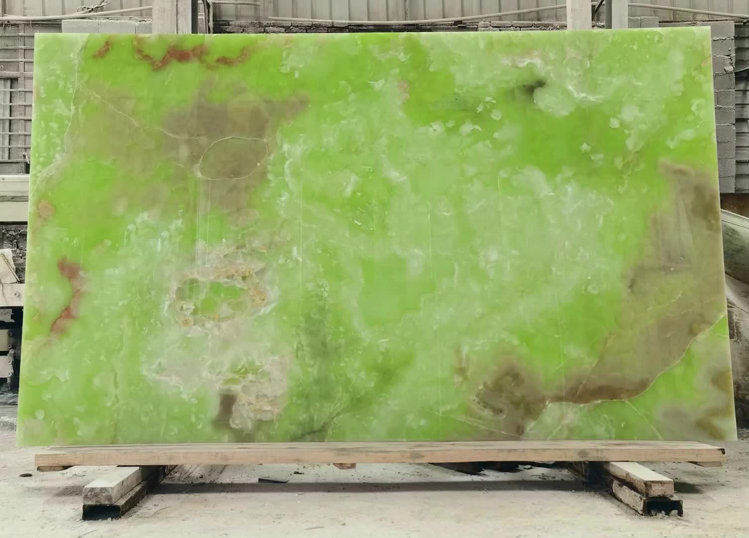 Green Onyx Big Slabs For Interiors Wall