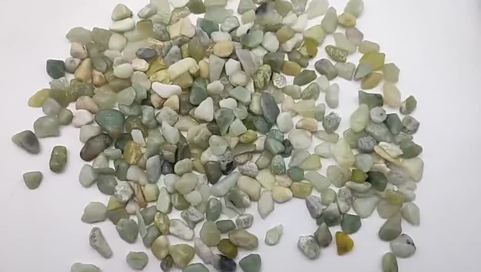 Polished Jade Green Pebbles (Well Selected)