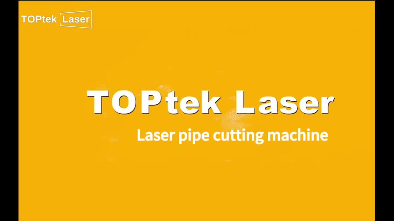 TOPTEK LASER FIBER LASER CUTING MACHINE TUBE CUTTER 2-12KW 6015-6045