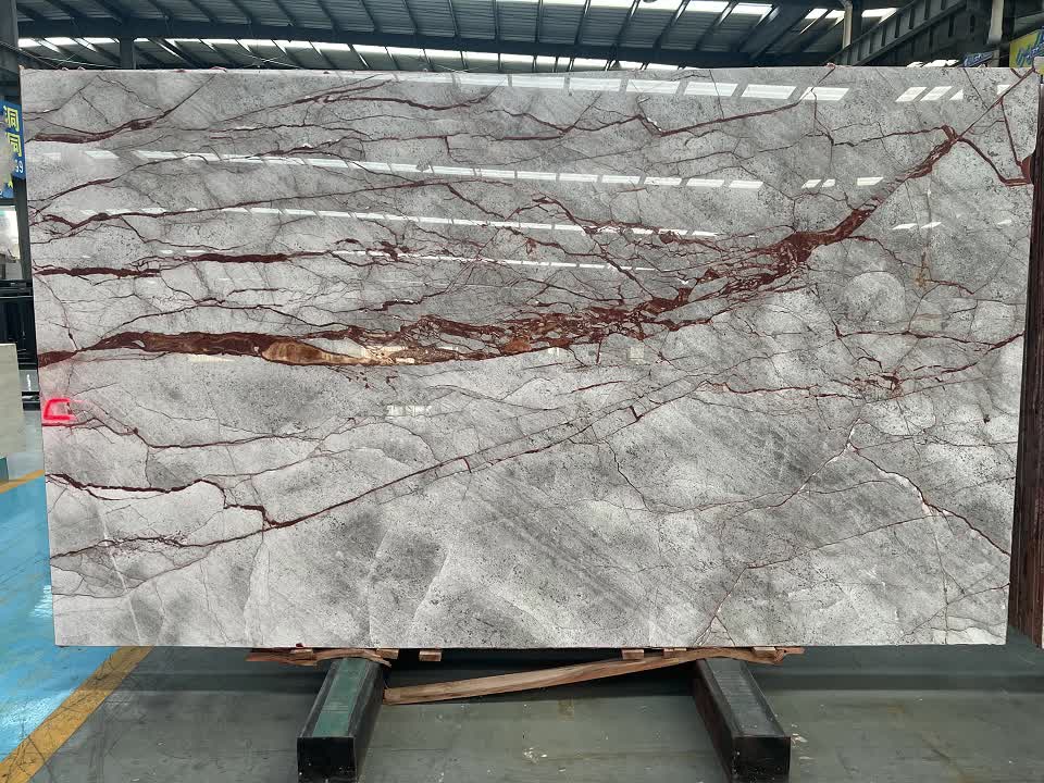 Silver Roots Marble -Deep River Marble Slabs