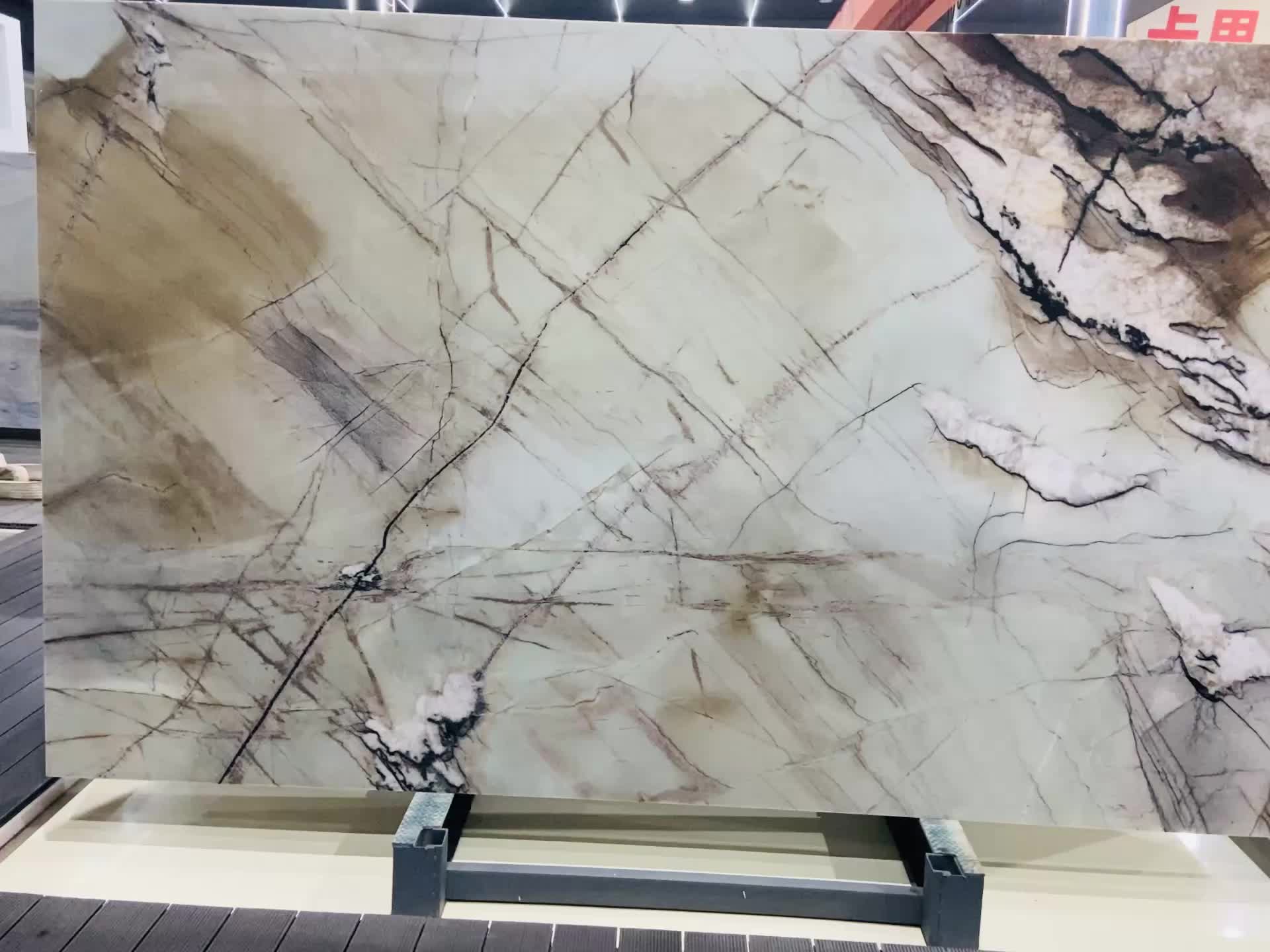 Accquamare Crystal Quartzite Slabs