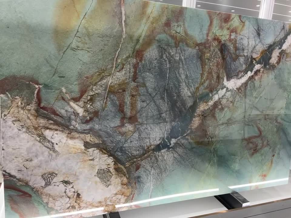 Botanic Wave Quartzite Slabs