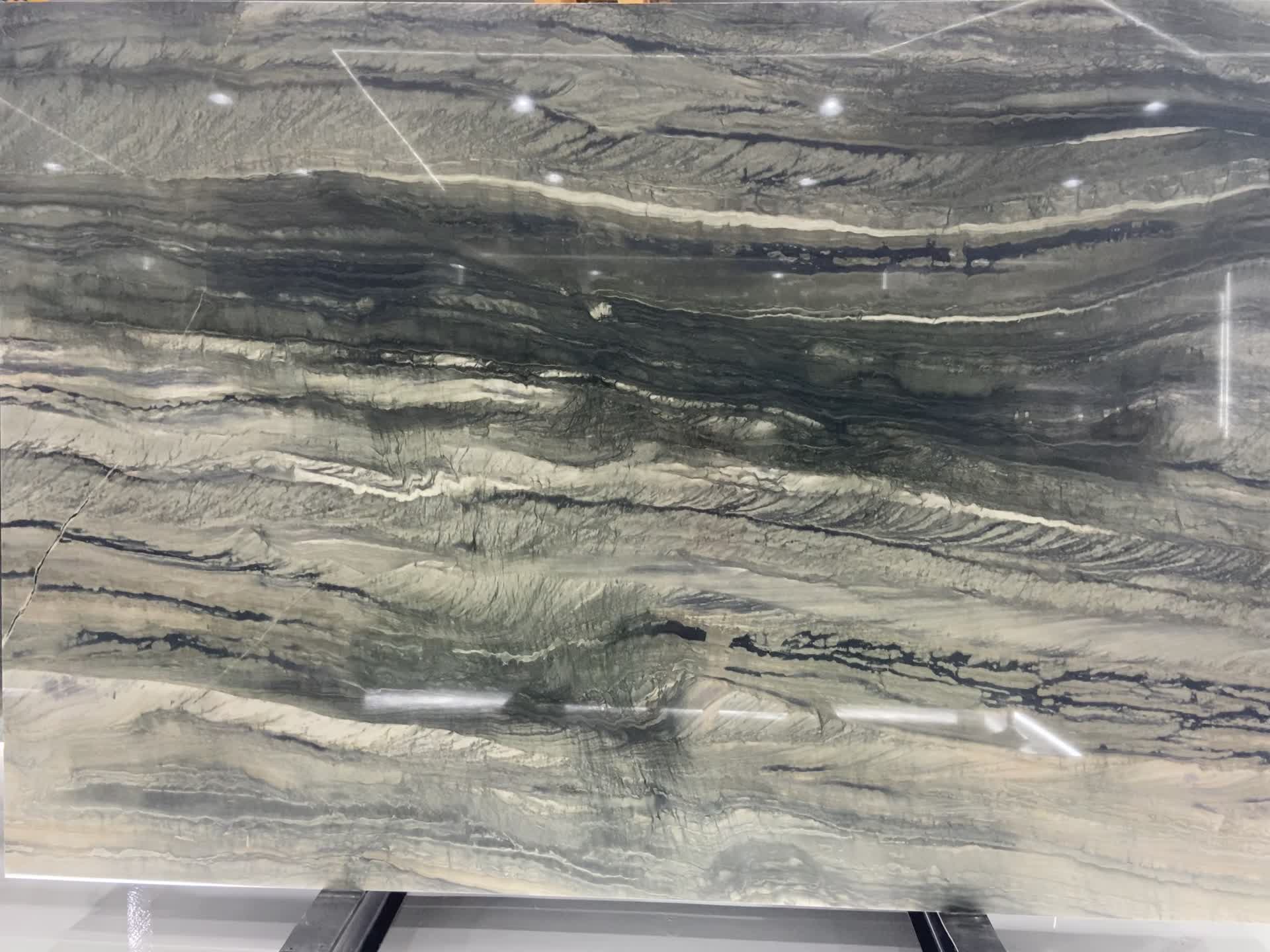 Calacatta Cielo Marble Slabs Polished Surface