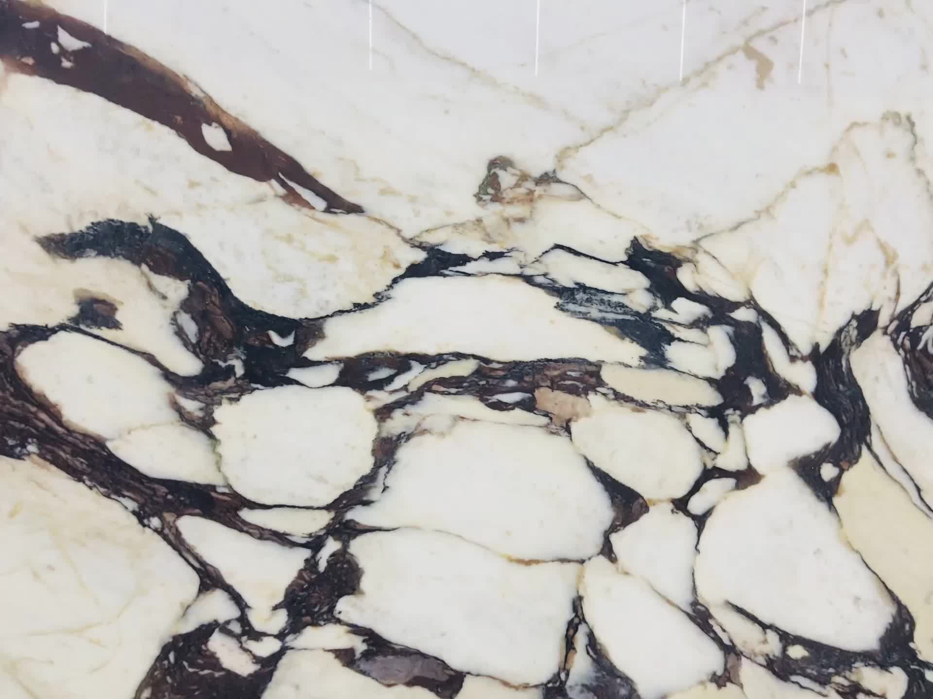 Calacatta Violet Marble Polished Slabs Tiles
