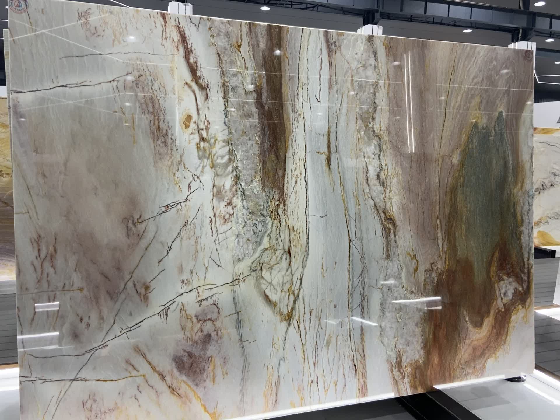 Ijen Blue Quartzite For Feature Wall Decor   Slabs