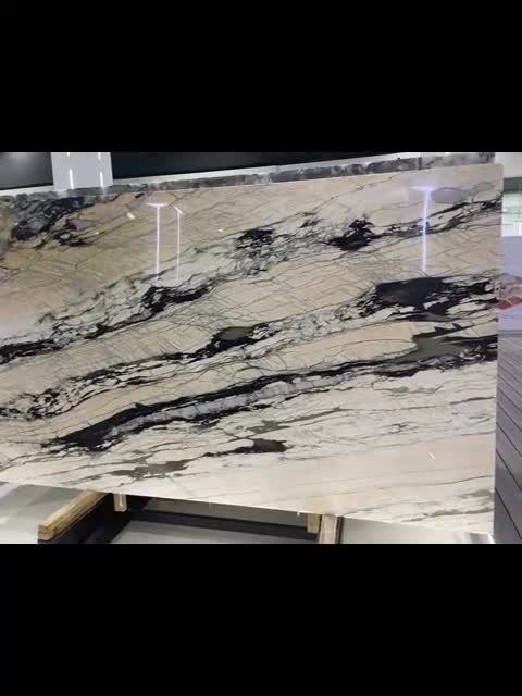Prada Gold Quartzite Slabs In Polished Surface