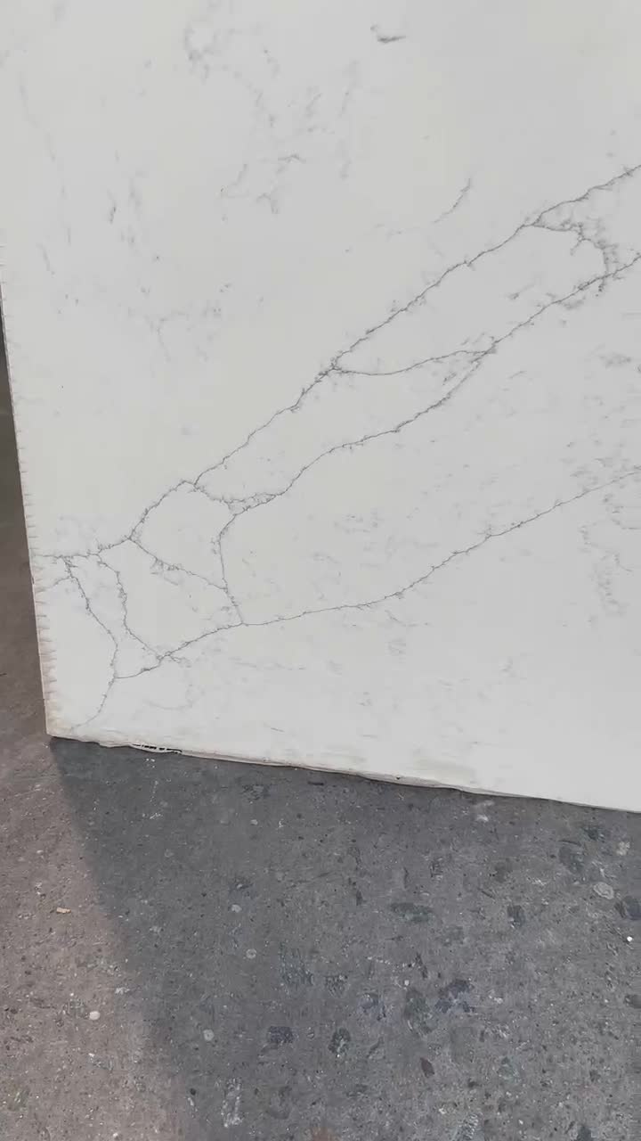 Hot Sale V208 Calacatta Extra Quartz Slabs