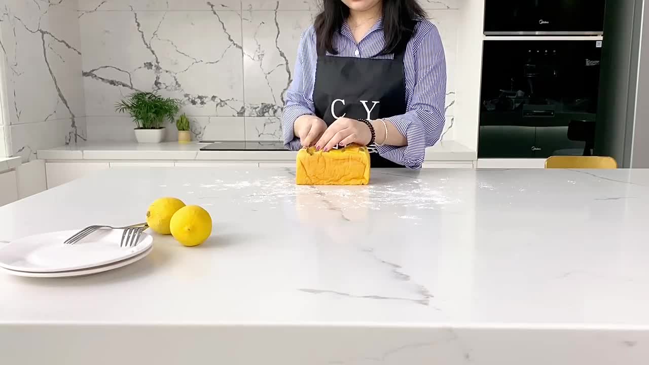 Sparkling White Quartz Bar Engineering Kitchen Countertop