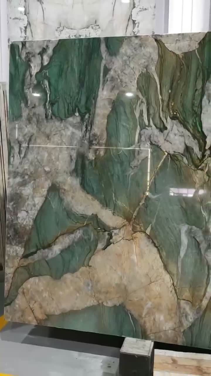 Luxury Royal Amazon Green Quartzite Table Top