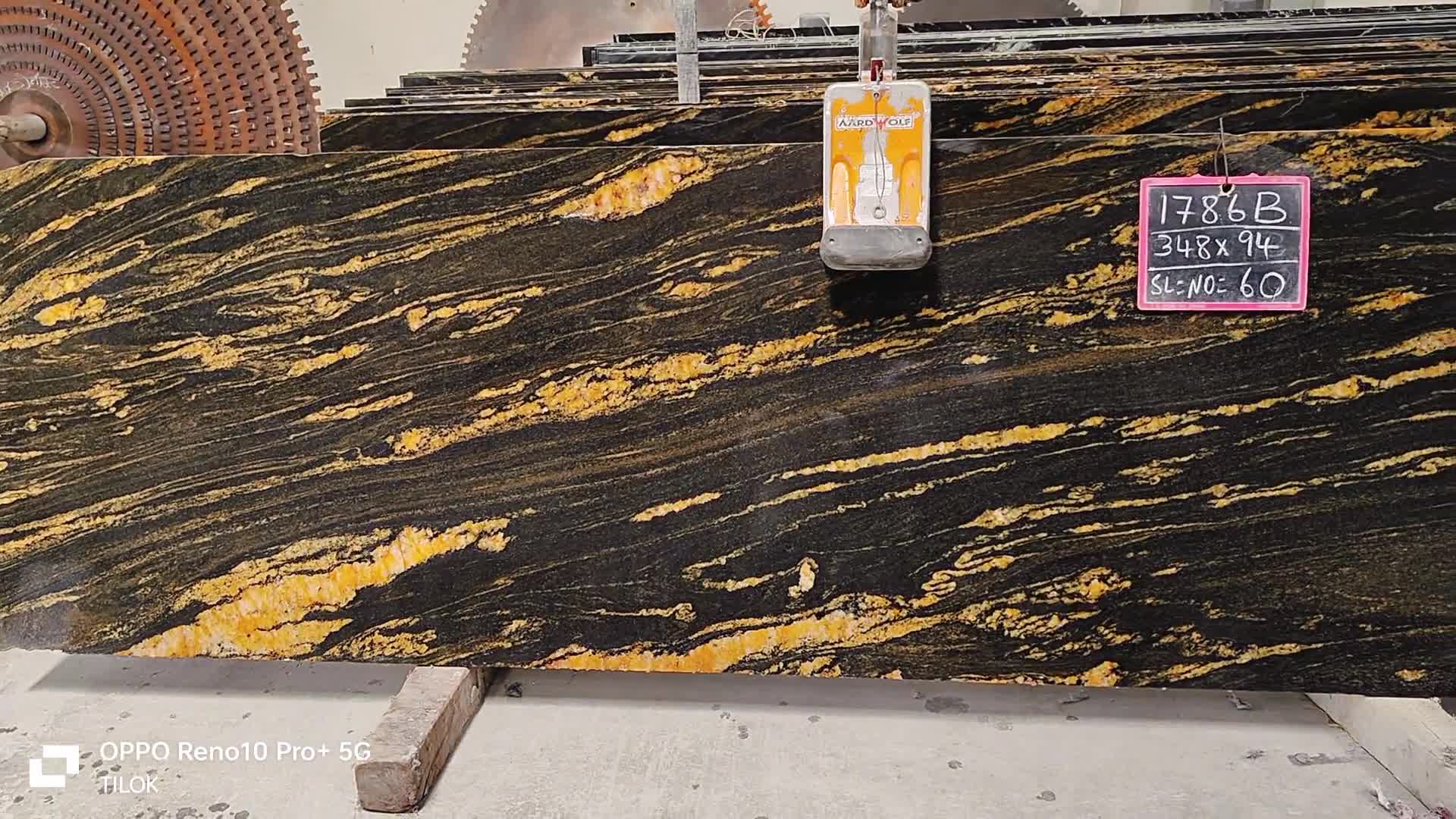 New Fusion Gold Granite Slabs