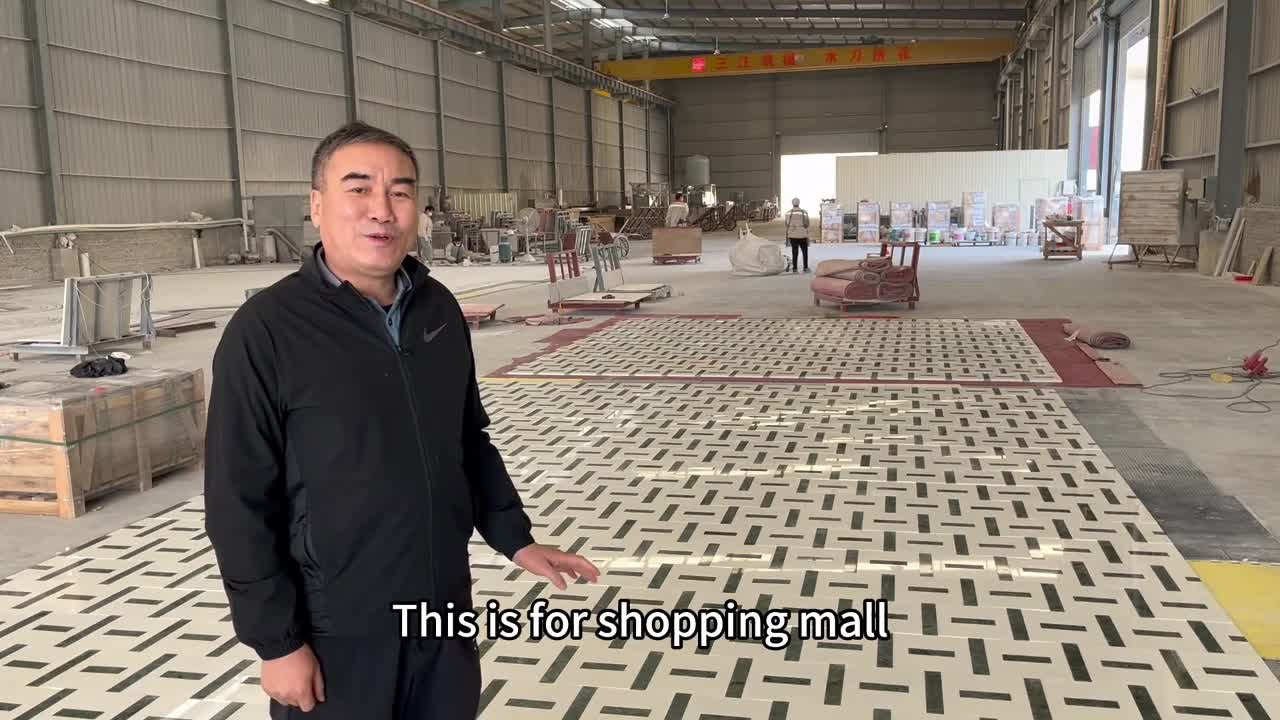 Regular Splicing Waterjet Marble Pattern
