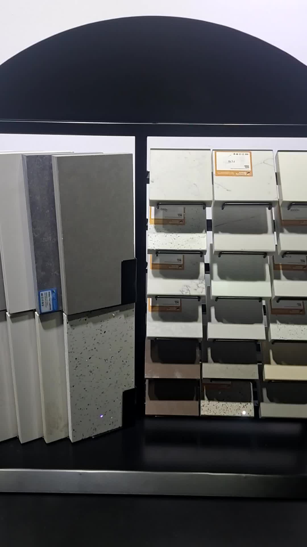 Hot Rotary Display Counter Stand For Stone Sample