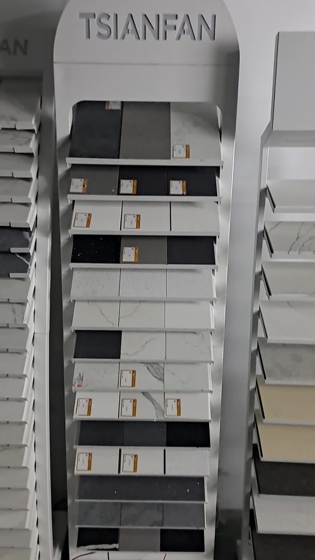 Quartz Stone Sample Display Stand Rack